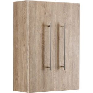 Badkamerkast Britt Eiken - MDF - Breedte 53 cm - Hoogte 70 cm - Diepte 20 cm