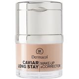 Dermacol - Caviar Long Stay & Make-Up Corrector Long lasting Make-Up with extracts of caviar and advanced corrector 30 ml 1 Pale -