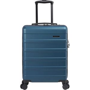 Handbagage Trolley 55x40x20 cm - Lichtgewicht Hard Koffer met 4 Wielen en Combinatieslot - 40L