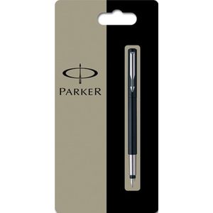 Parker Collectie Vector Standard vulpen medium zwart blister 1 stuk