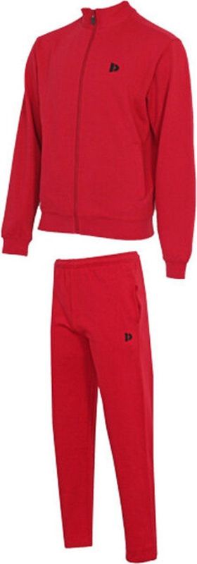 Donnay - Joggingsuit Charlie - Joggingpak - Heren - Berry-red (040)- maat S