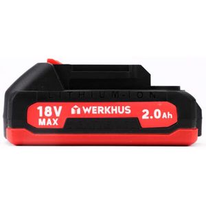 Werkhus accu 18v 2000 mAh