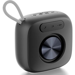 Draagbare Bluetooth Speaker - Draadloze Muziek Box - met HiFi stereogeluid - USB/Micro SD-kaart/AUX-ingang - voor feest, thuisbioscoop, game theater - Zwart