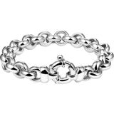 The Jewelry Collection Armband Jasseron 10 mm - Zilver