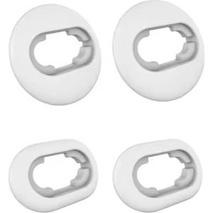 Ibley siliconen tips voor Galaxy buds Live Wit - Siliconen Earplug - S/L formaat - 2 paar - 2 maten