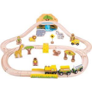 Bigjigs Rail - Safari Treinset