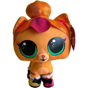 L.O.L. Surprise PETS - 27 cm (oranje)| PLUCHE | LET'S BE FRIENDS | LOL knuffel