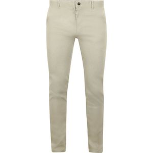 BOSS - Chino Slim - Greige - Herenbroek - Slim-Fit