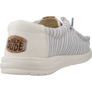 HEYDUDE - Wally Resort - Instapper - Multi Egret - Linnen, Textiel, EVA Zool