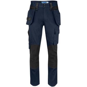 Projob 5560 Stretchbroek Met Kniezakken en Spijkerzakken Katoen 645560 - Marine
