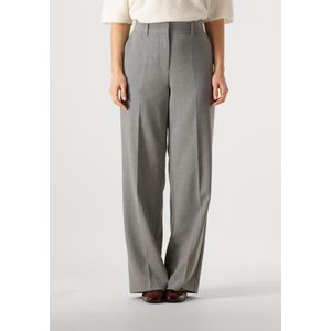 Minus Welma Mid Waist Pant Broeken Dames - Grijs - Maat 44