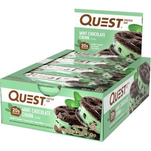 Quest Nutrition Quest Bar, Mint Chocolate Chunk - 12 bars