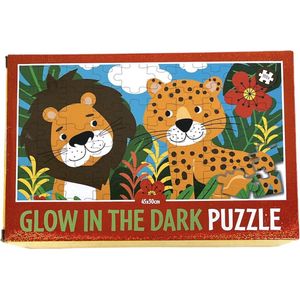 Glow in the dark puzzel Safari