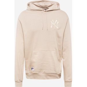NEW ERA Sweatshirt 'League Essentials NewYork-Yankees' in Beige - Maat: L