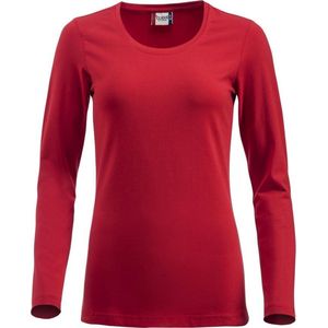 Clique Carolina L/S 029319 - Rood - L