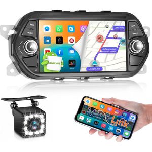 Hikity - Autoradio - Fiat Tipo Egea - 7 Inch Touchscreen - GPS Navigatie