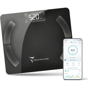 Slimme Digitale Personenweegschaal voor Lichaamssamenstelling en Vetcijfers