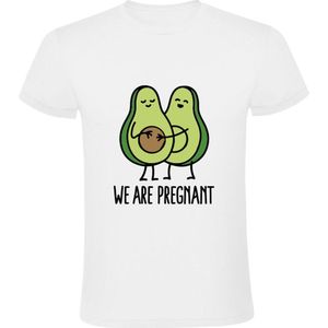 We are pregnant Heren T-shirt | zwanger | bekend maken | aankondiging | zwangerschap | baby
