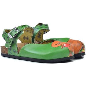 Goby Clown Cow Clogs – Handgemaakt – Premium Kwaliteit – Maat 40