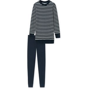 Schiesser Schlafanzug mit Leggings - Casual Essentials Dames Pyjamaset - Maat XXL