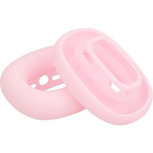 Allecto Plus - Siliconen oorkussens AirPods Max, zweetbestendige oordopjes, draadloze hoofdtelefoon, accessoires, roze wasbaar.