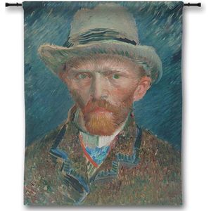 Wandkleed Zelfportret, Vincent van Gogh, 1887 - 150x190 cm