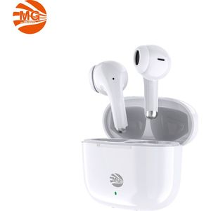 MG - Draadloze Oortjes - Wit - Wireless Earphones - Hoge Geluid Kwaliteit
