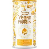 Vegan Protein - Witte chocolade en macadamia - Plantaardige proteinen van gekiemde rijst, erwten, lijnzaad, amaranth, zonnebloempitten, pompoenzaad - 600 g poeder met natuurlijke smaak