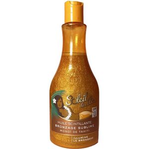 Soleil des Îles Droge Olie SPF 0 – Sparkling Bronze – 100% echte Monoï de Tahiti - Cocos – Sublime Bruinigingsolie – 150 ml
