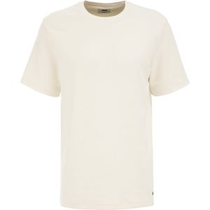 T-shirt - Katoen - Lichtgrijs - Korte Mouwen - Ronde Hals