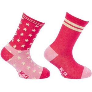 Sokken K3: 2-pack sterren (102051) maat 23/26