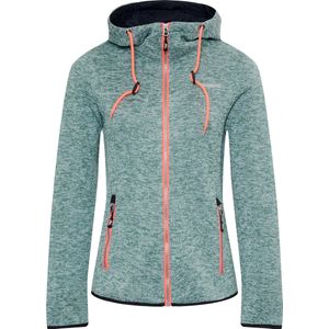 Nordberg Elise Fleece Vest - Dames - Groen Melange - Maat L