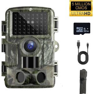 Wildcamera met Nachtzicht - Wild Camera - Wildlife Camera - Wildcamera voor buiten