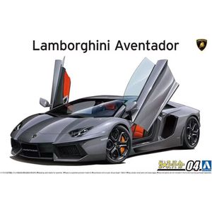 1:24 Aoshima 05864 Lamborghini Aventador LP700-4 - 2011 Plastic Modelbouwpakket