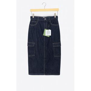 marella spijkerrok blauw maat 36