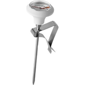 MHW-3BOMBER thermometer - rvs - temperatuurbereik 0°C tot 100°C - met clipbevestiging
