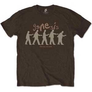 Genesis - The Way We Walk Heren T-shirt - L - Bruin