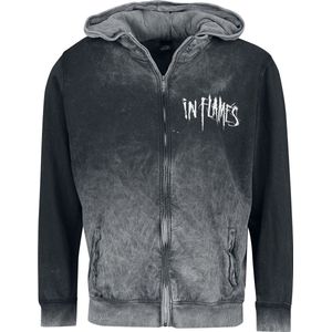 In Flames Jester Head Heren Vest met capuchon - grijs - L