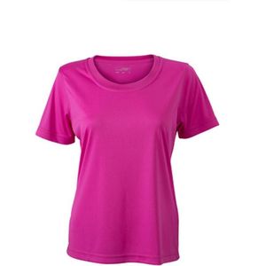 James and Nicholson Vrouwen/dames Actieve Tee (Roze)