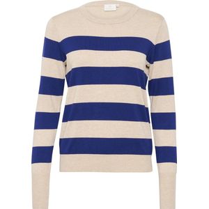 Kaffe KAlizza Striped Knit Pullover Dames Trui - Maat S