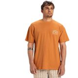 Quiksilver Cl Freedom Swell T-shirt Met Korte Mouwen Oranje S Man