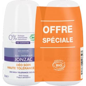 Eau de Jonzac 24H Hoge Tolerantie Biologische Deo Verzorging Set van 2 x 50 ml