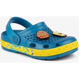 Kinderklompen coqui lindo oceaanblauw/sb geel sb spongebob + amulet 24/25