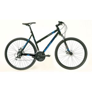 ACROPOLIS 703 TREKKING 28 INCH LADY H46 > 24 SPEED BLACK BLUE