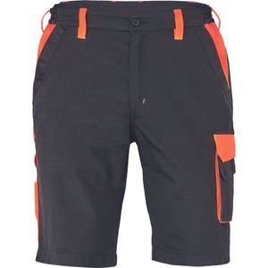 Cerva MAX VIVO shorts 03570028 - Zwart/Oranje - 50