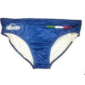 Turbo Italia Splash Zwemslip Blauw 4XL Man