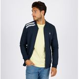 Q1905 - Vest Tirns - Donkerblauw - Retro Sportvest - Met Ritssluiting