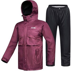 Waterdichte Motor Regenkleding voor Heren en Dames - 2-Delige Set met Jas en Broek