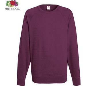 Fruit of the Loom sweater - ronde hals - maat XXL - heren - Kleur Burgundy