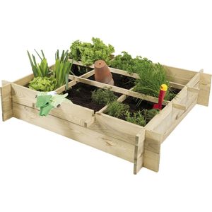 Intergard Plantenbak moestuinbak grenen 90x90x20cm